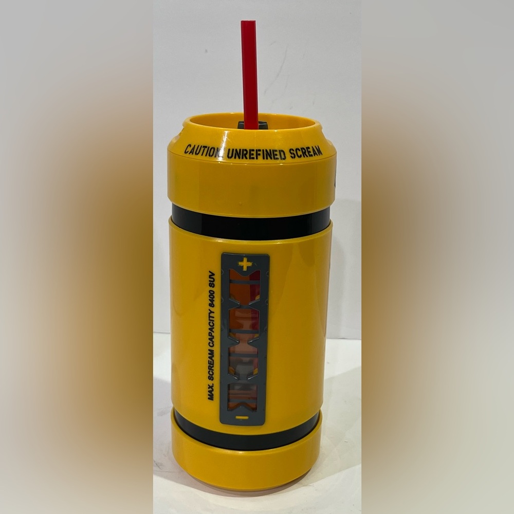 Disney Monsters Inc. Scream Canister Water Bottle- It Screams!